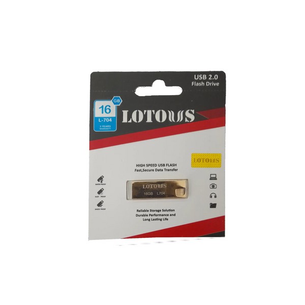 فلش مموری 16 گیگ مدل L-704  HIGH SPEED USB لوتوس